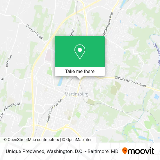 Unique Preowned map