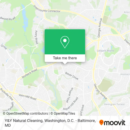 Y&Y Natural Cleaning map