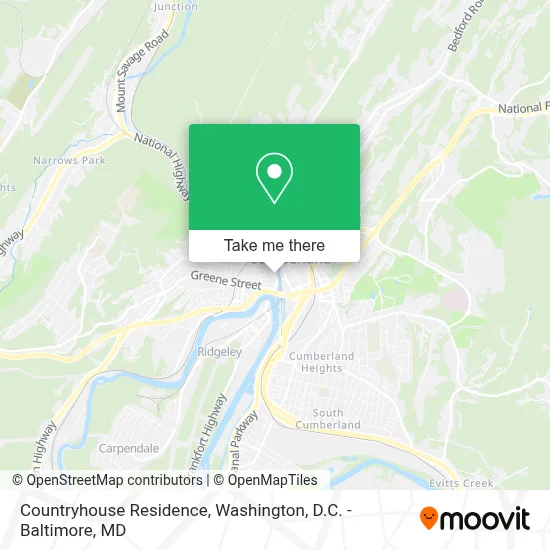 Countryhouse Residence map