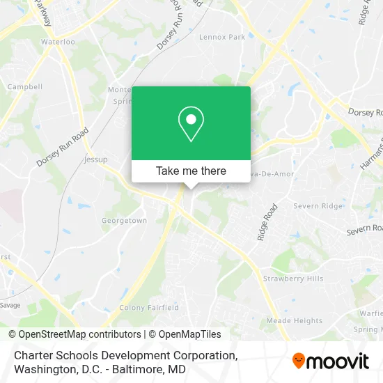 Charter Schools Development Corporation map