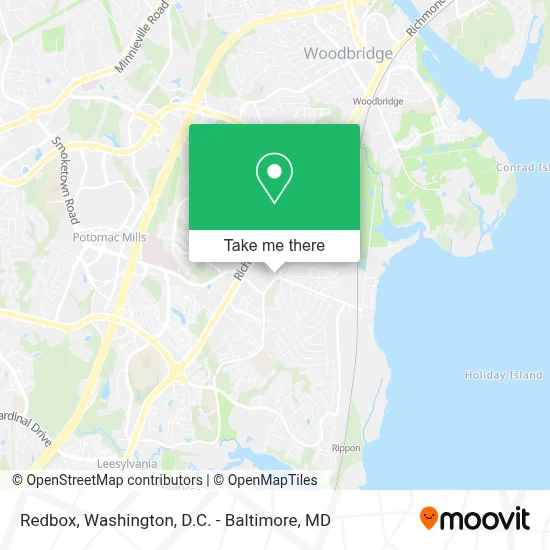 Redbox map