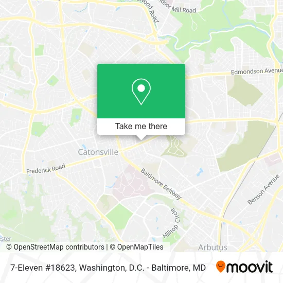 7-Eleven #18623 map