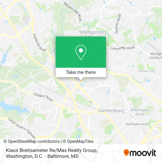 Klaus Breitsameter Re / Max Realty Group map