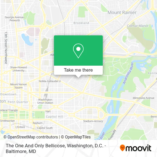 The One And Only Bellicose map