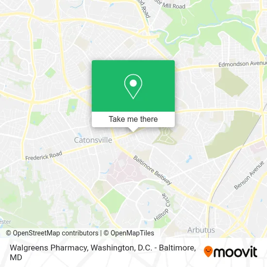 Walgreens Pharmacy map