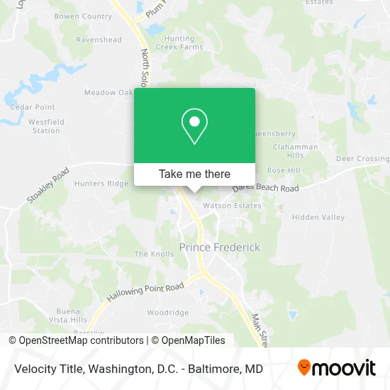 Velocity Title map