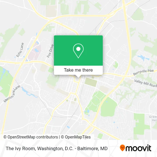 The Ivy Room map