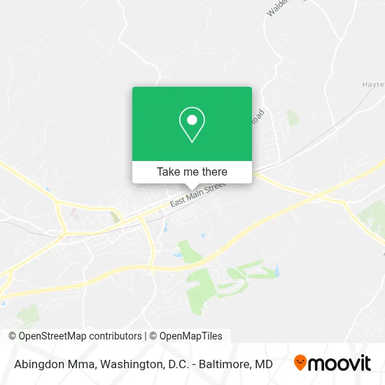 Abingdon Mma map