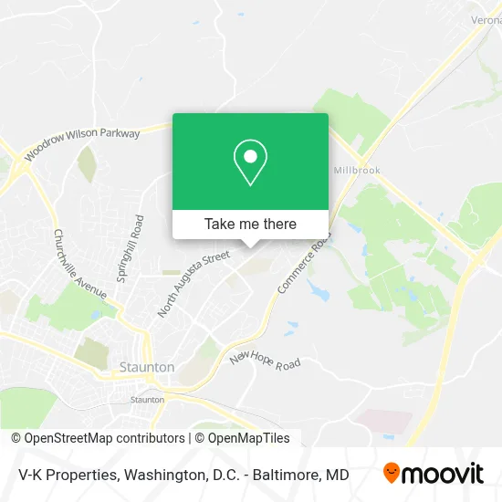 V-K Properties map