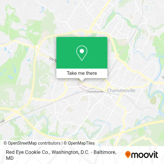 Red Eye Cookie Co. map