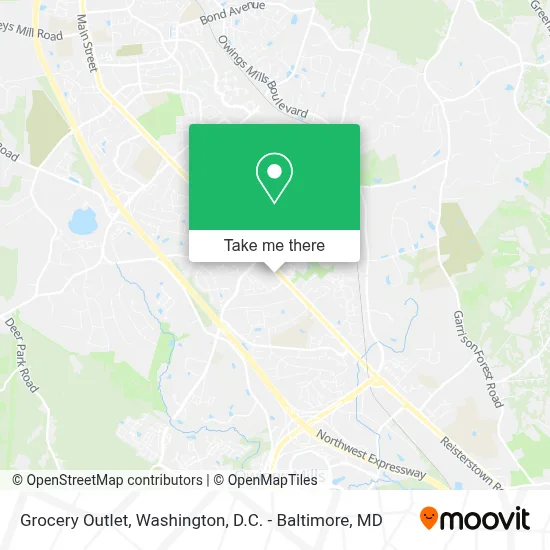 Grocery Outlet map