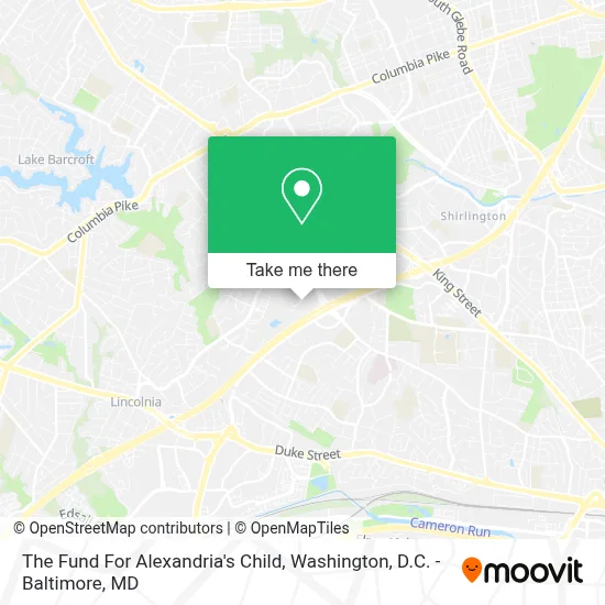 The Fund For Alexandria's Child map