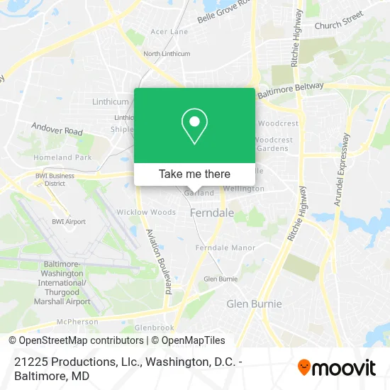 21225 Productions, Llc. map