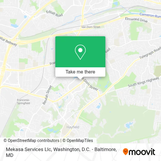 Mekasa Services Llc map
