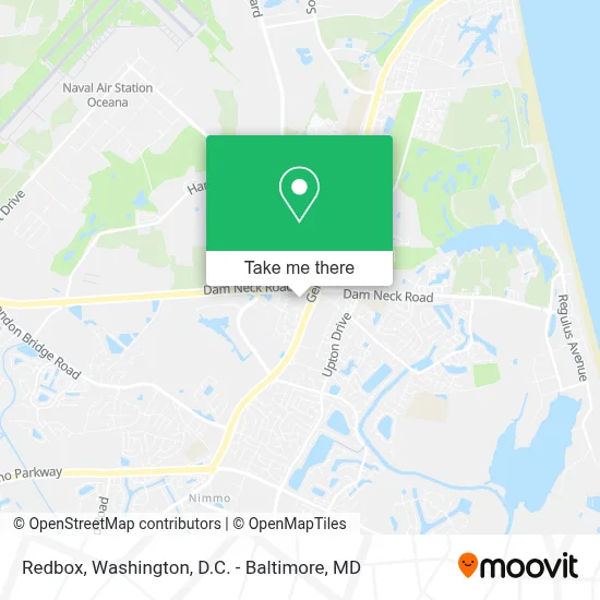 Redbox map