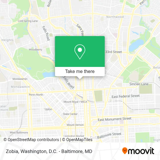 Zobia map