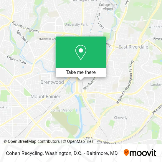 Cohen Recycling map