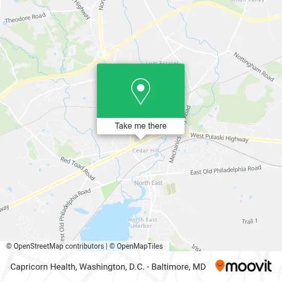 Capricorn Health map