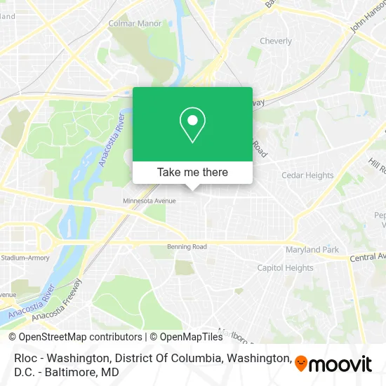Rloc - Washington, District Of Columbia map