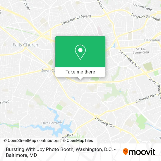 Bursting With Joy Photo Booth map
