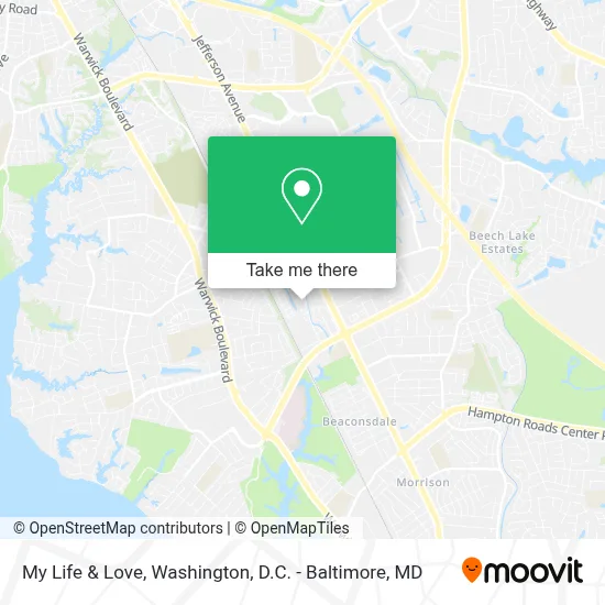 My Life & Love map