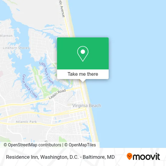 Residence Inn map