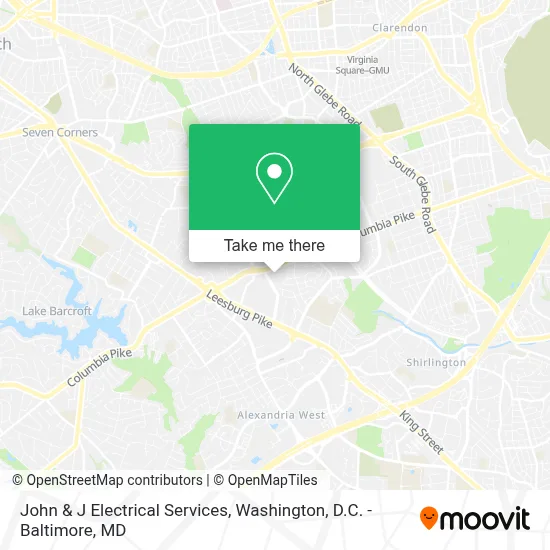 John & J Electrical Services map