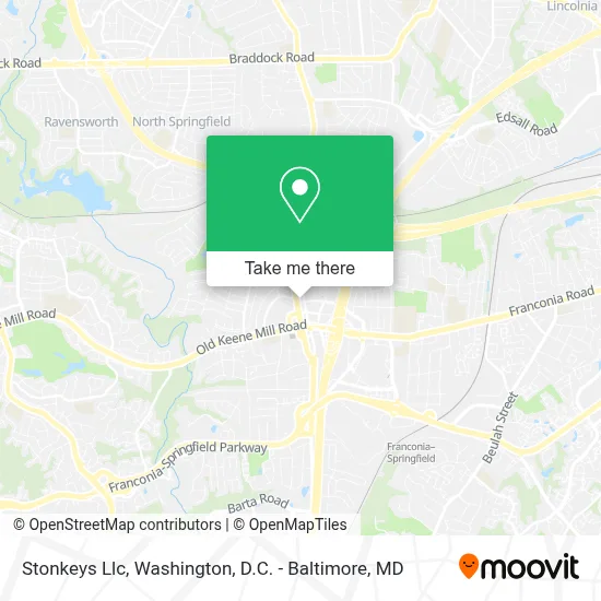 Stonkeys Llc map
