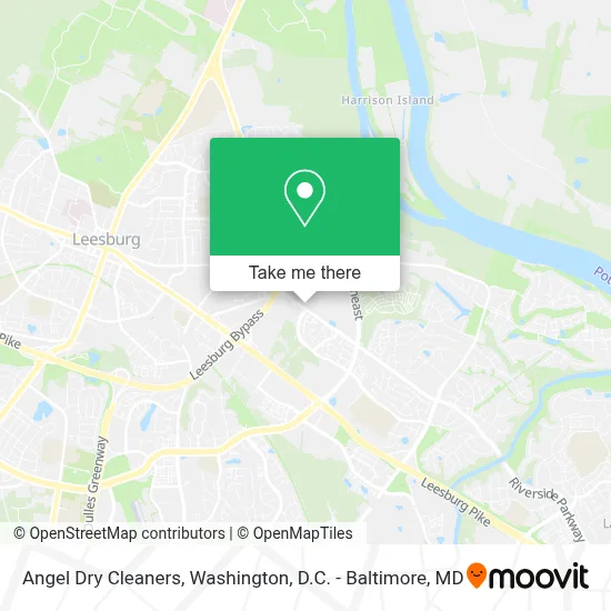 Angel Dry Cleaners map