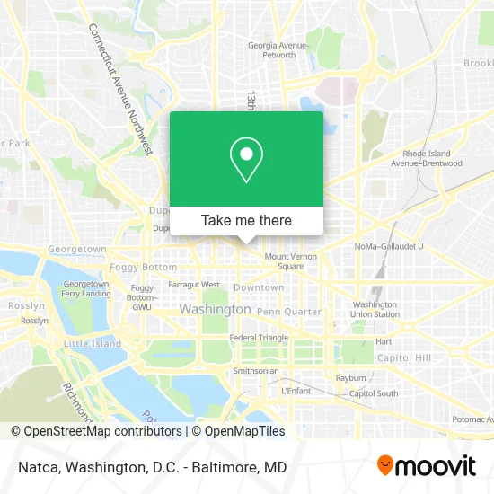 Natca map