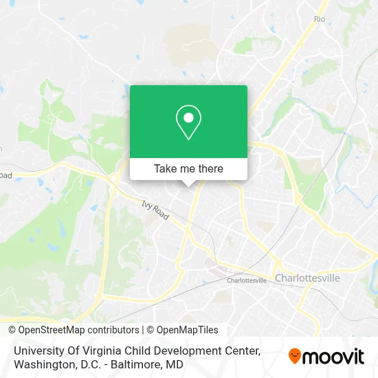 University Of Virginia Child Development Center map