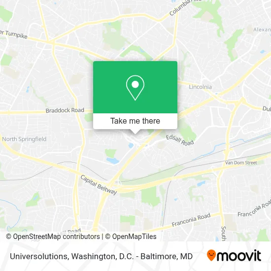 Universolutions map