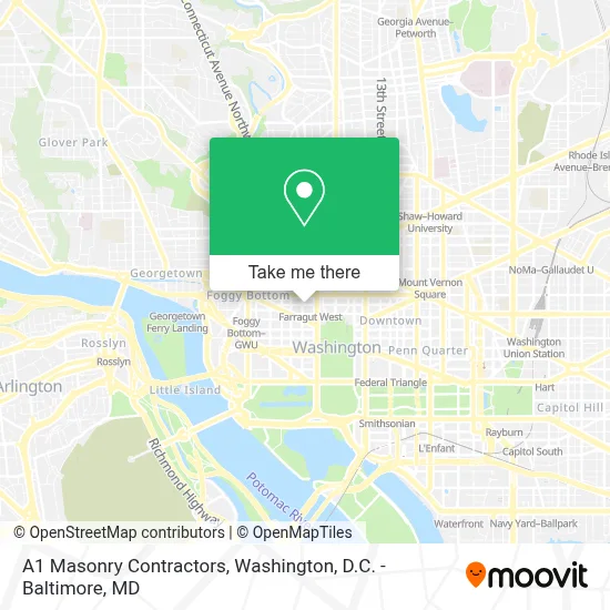 A1 Masonry Contractors map