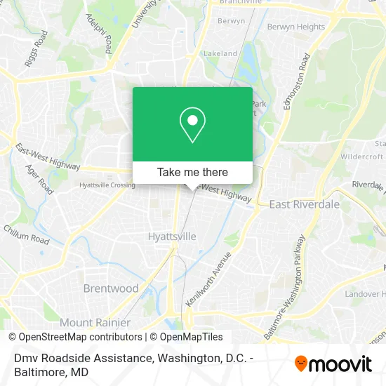 Dmv Roadside Assistance map