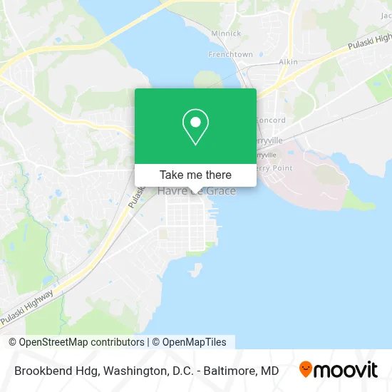 Brookbend Hdg map