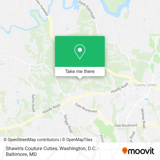 Shawn's Couture Cuties map
