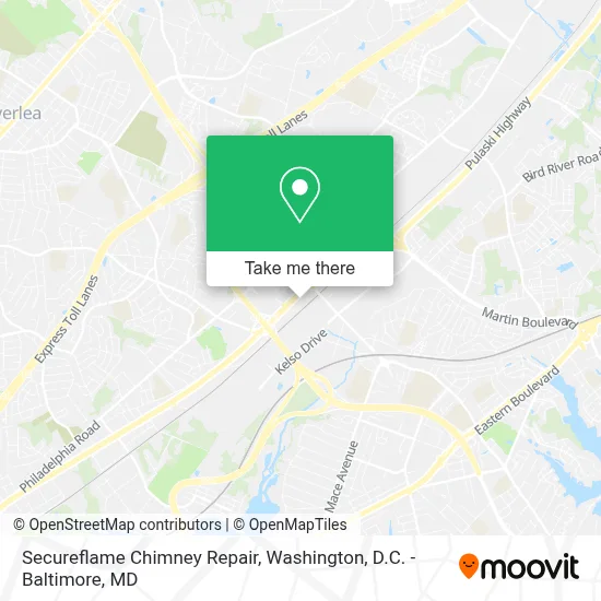 Secureflame Chimney Repair map