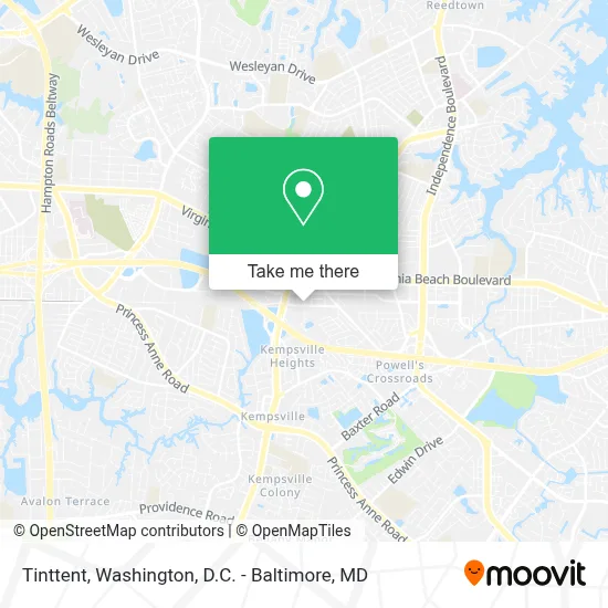 Tinttent map