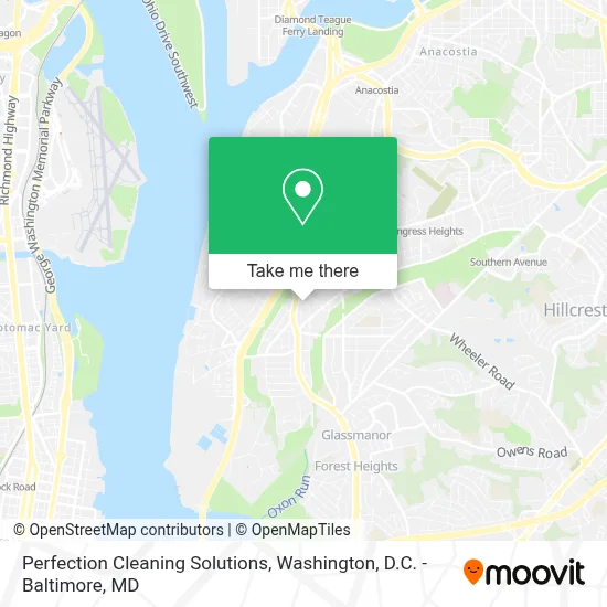 Perfection Cleaning Solutions map