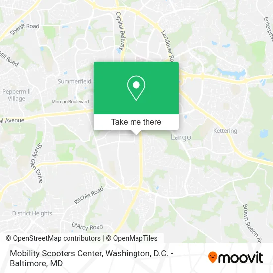 Mobility Scooters Center map
