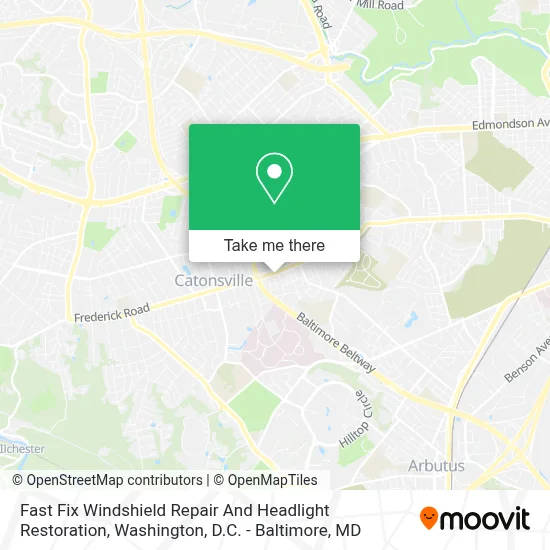 Fast Fix Windshield Repair And Headlight Restoration map
