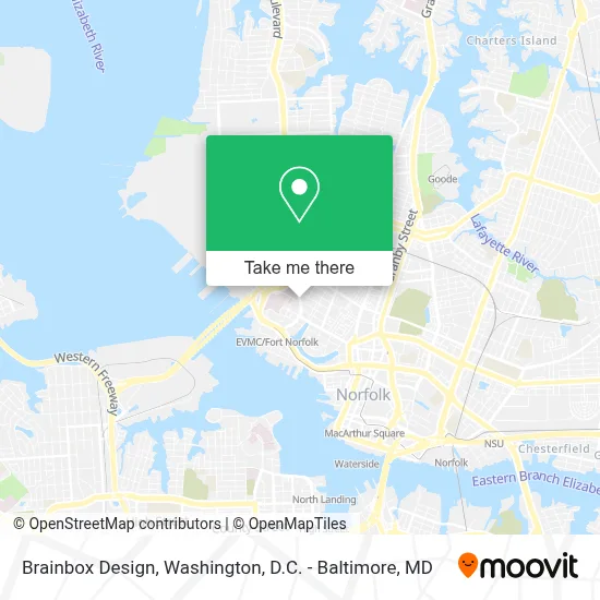 Brainbox Design map