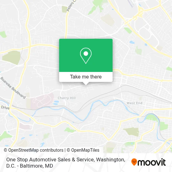 One Stop Automotive Sales & Service map