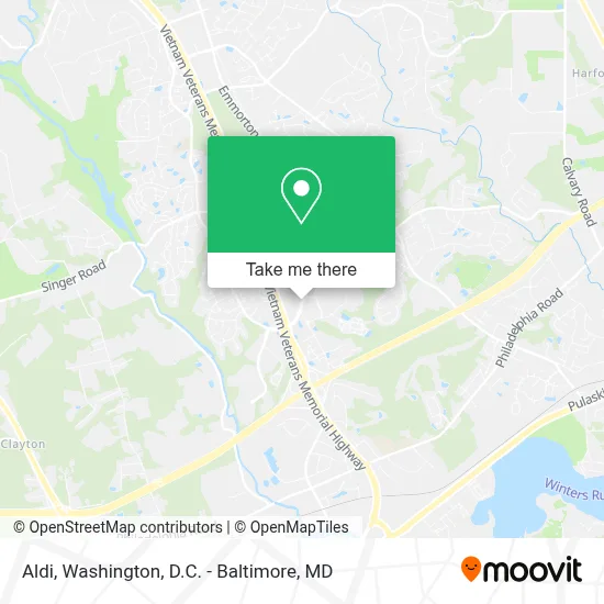 Aldi map