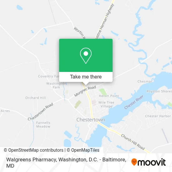 Walgreens Pharmacy map