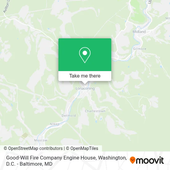 Good-Will Fire Company Engine House map