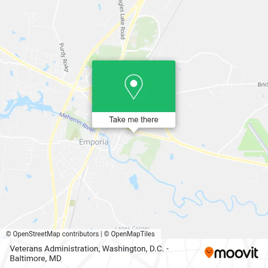 Veterans Administration map