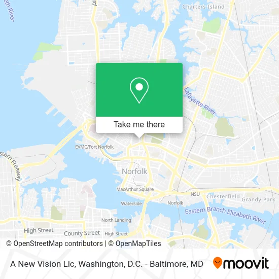 A New Vision Llc map