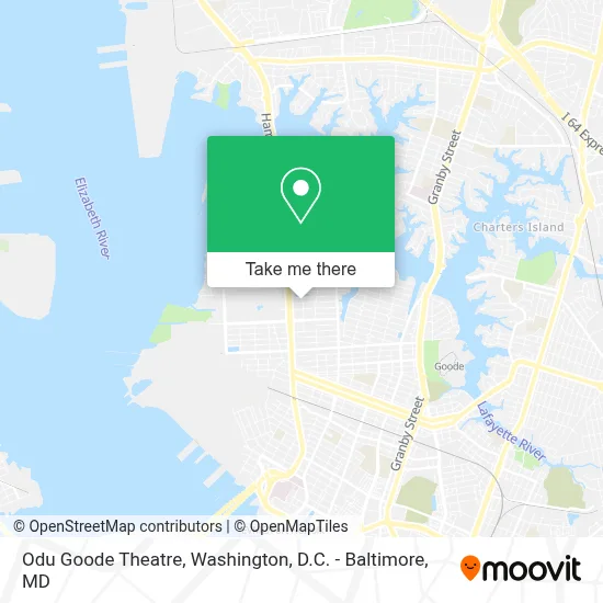 Odu Goode Theatre map