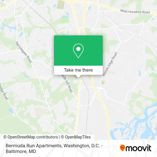 Bermuda Run Apartments map
